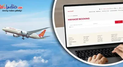 Air India manage-booking