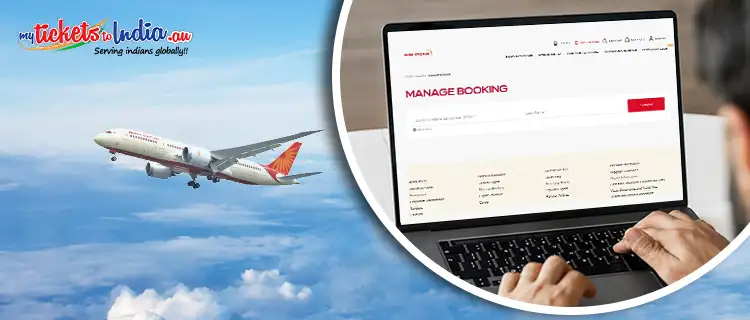 Air India manage-booking